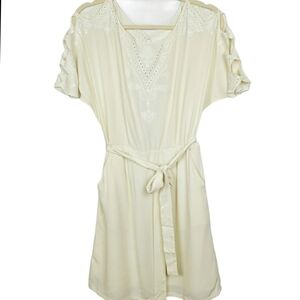 NWT Esley dress sz S peekaboo back and shoulder Egyptian style